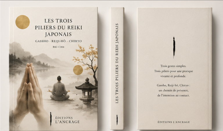 Les Trois Piliers du Reiki Japonais : un livre, un carnet et des formations pour revenir à l’essentiel