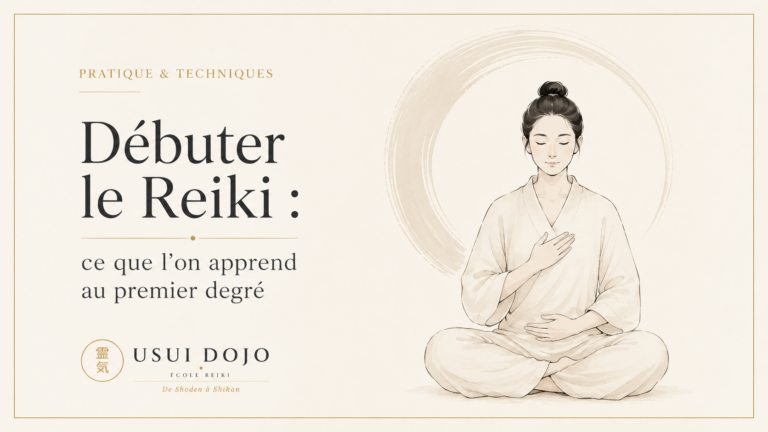 Débuter le Reiki : ce que l’on apprend au premier degré